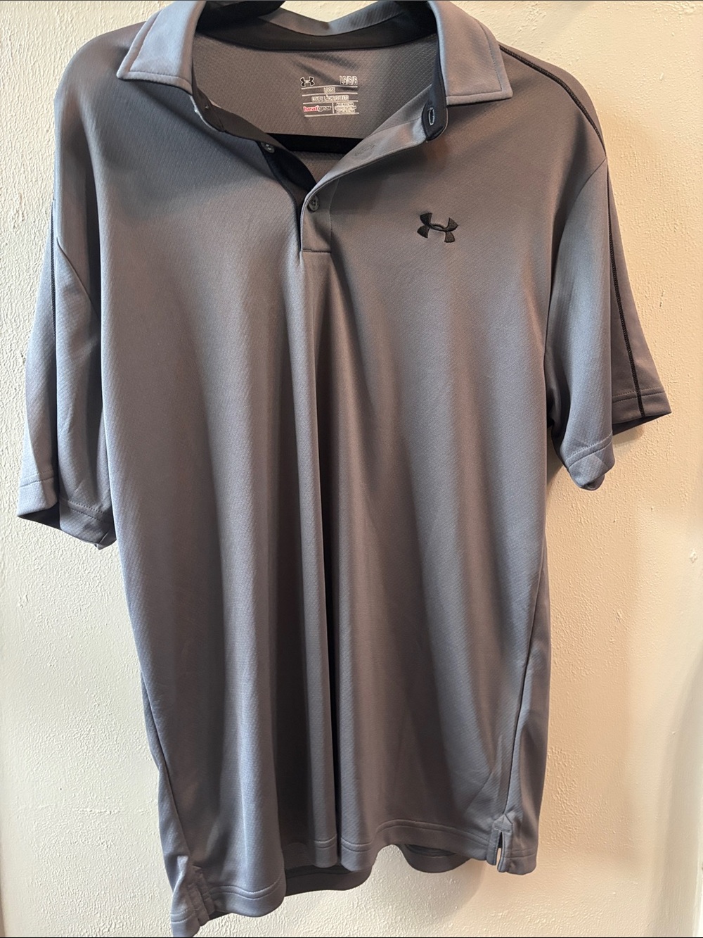 Under Armour Gray Performance Polo Shirt